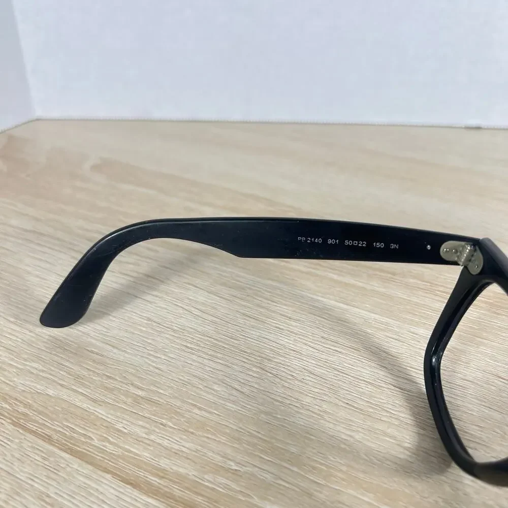 Ray-Ban RB2140 901 Wayfarer Sunglasses Black READ DESC FRAMES ONLY 50-22-150